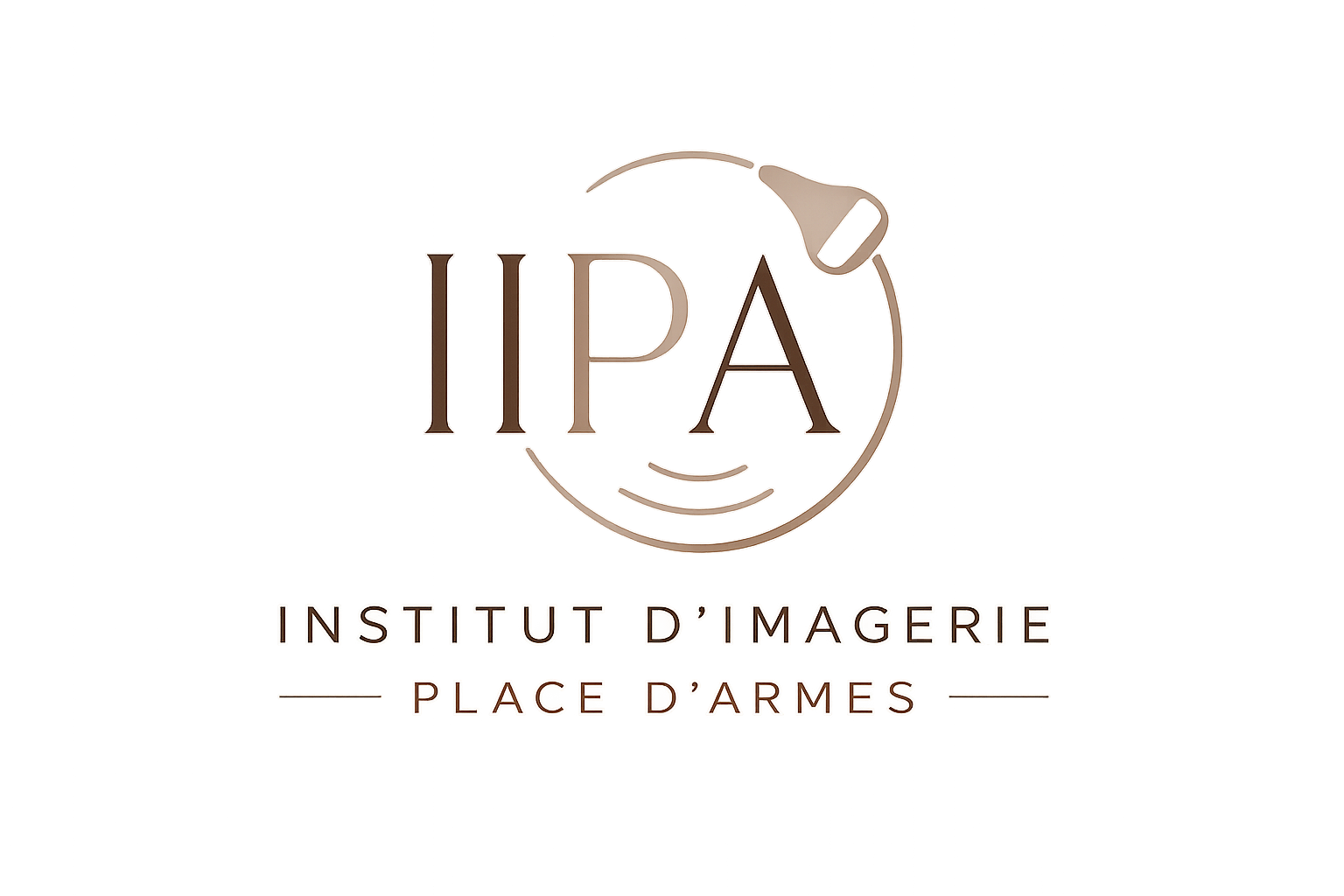 Logo de Prespa en mode sombre 